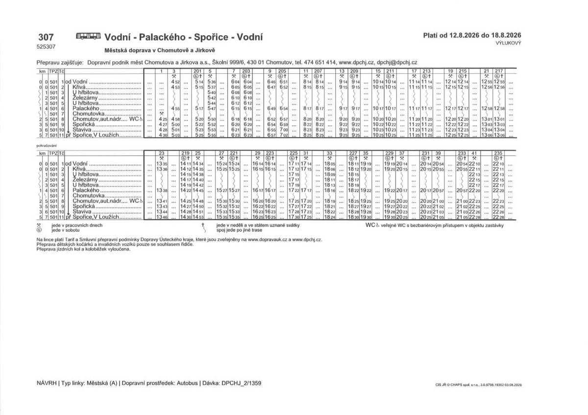 Podrobné informace k výluce a náhradním zastávkám naleznete níže.