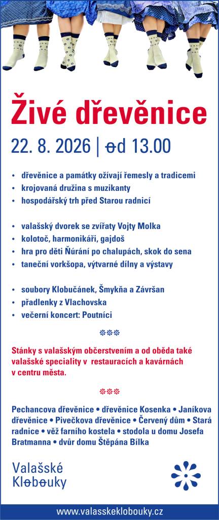 Sobota 22.8.2026