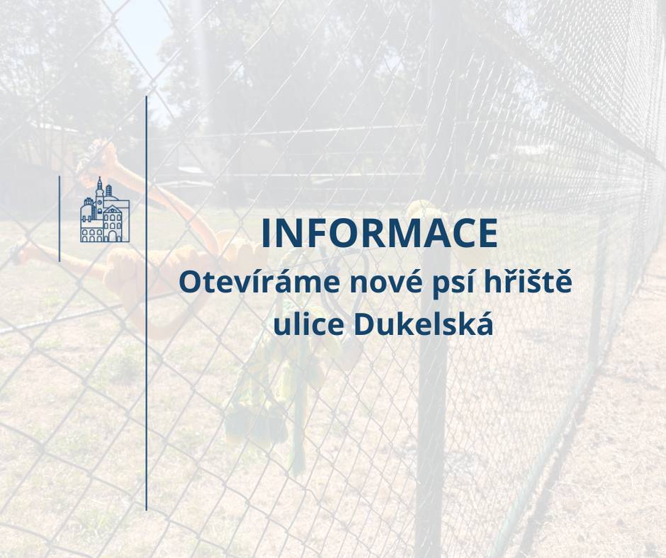 Dlouho očekávané psí hřiště je připraveno a těší se na své první návštěvníky. Pro majitele čtyřnohých mazlíčků je areál bezpečným prostorem pro volný pohyb i výcvik. Využití je zdarma a  hřiště je volně přístupné nepřetržitě. Před první návštěvou však prosíme všechny majitele a průvodce psů, aby se seznámili s platným provozním řádem a následně jej dodržovali. Správu a údržbu areálu budou pravidelně zajišťovat technické služby města.    Základní pravidla provozu:  Odpovědnost doprovodu: Vstup do areálu je povolen pouze psům v doprovodu osoby starší 15 let, která za zvíře plně odpovídá. Zdraví a bezpečnost: Hřiště je určeno výhradně pro psy řádně očkované, zdravé a bez známek agresivního chování. Háravým fenám a nemocným psům je vstup zakázán. Čistota a pořádek: Průvodce psa je povinen po svém psovi neprodleně uklidit exkrementy a odpadky odkládat do určených nádob. Zákazy v areálu: V celém prostoru platí zákaz kouření, požívání alkoholu a jiných návykových látek, vnášení skleněných nádob či ostrých předmětů.  Celé znění provozního řádu je umístěno na vstupní bráně do areálu.   Přejeme všem páníčkům i jejich mazlíčkům spoustu radostných chvil a nových přátelství.