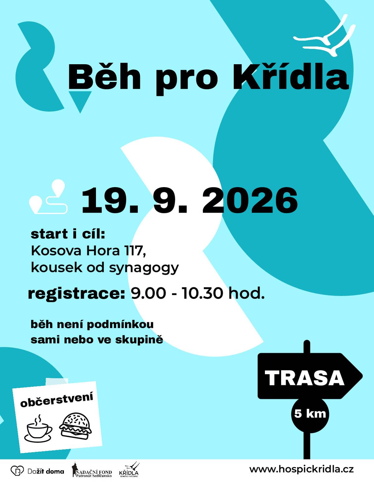 více informací na odkazu - Benefičního běhu pro Křídla