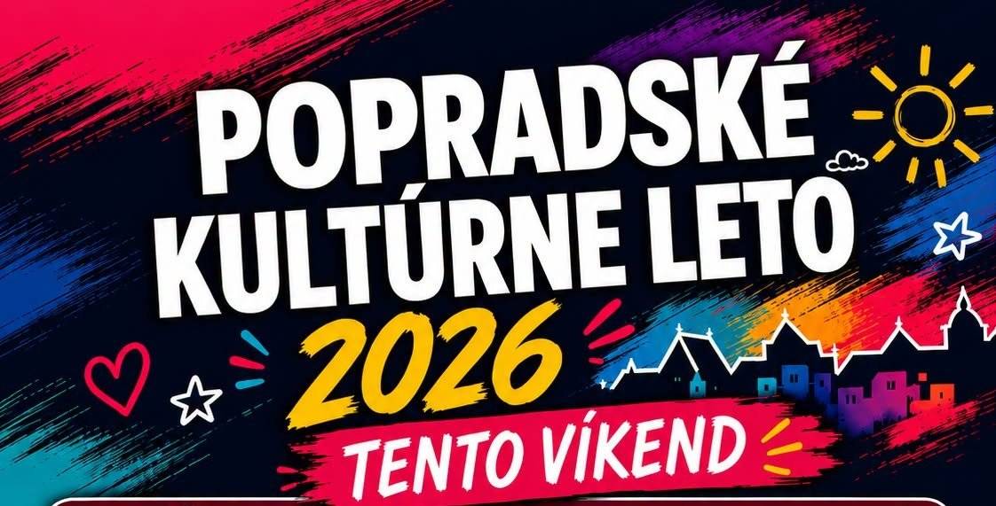 ☀️Popradské kultúrne leto pokračuje aj tento víkend!   🎸Už dnes - v piatok 14. augusta o 19.00 hod. si na Sobotskom námestí môžete vychutnať koncert METALLICA SYMPHONIC, ktorý spojí legendárne rockové skladby so symfonickým zvukom. Účinkovať budú orchester SYMPHONIC TRIBUTE TO METALLICA spolu s kapelou ORION BAND & ORCHESTRA a spevákom Tobiasom Regner, víťazom nemeckej Superstar.   🎭V sobotu 15. augusta o 10.00 hod. pozývame deti aj rodičov do Domu kultúry Poprad na predstavenie Čarovná muzika v podaní Divadla Cililing.   ☀️Čaká nás víkend plný hudby, zábavy a krásnych zážitkov. Tešíme sa na vás!   Popradské kultúrne leto je realizované v spolupráci s Región Vysoké Tatry - High Tatras Region a Prešov Region s finančnou podporou Ministerstvo cestovného ruchu a športu SR Prídete sa zabaviť? 😉