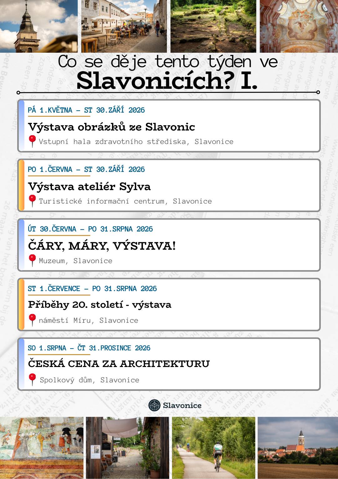 Co se děje tento týden ve Slavonicích?