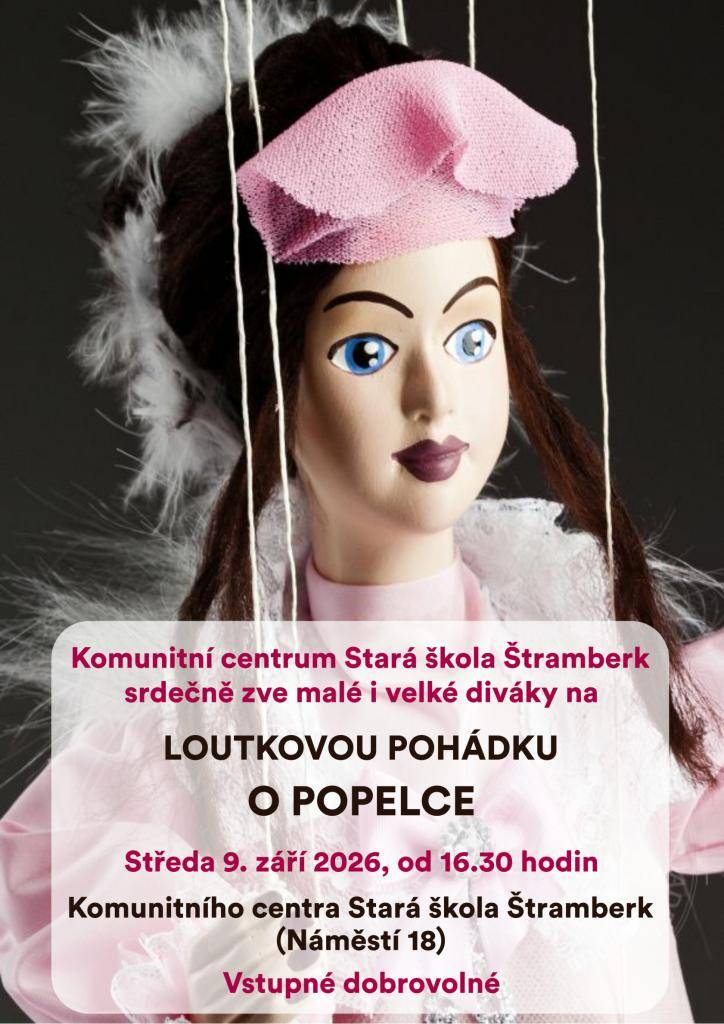 Pro malé i velké diváky.    Vstupné dobrovolné.