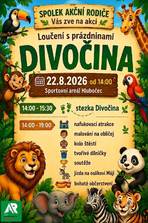 22.8.2026, Sportovní areál Hlubočec