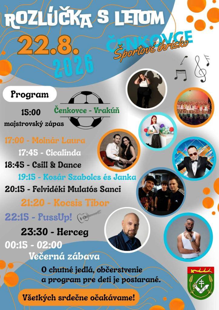 Rozlúčka s letom - Čenkovce