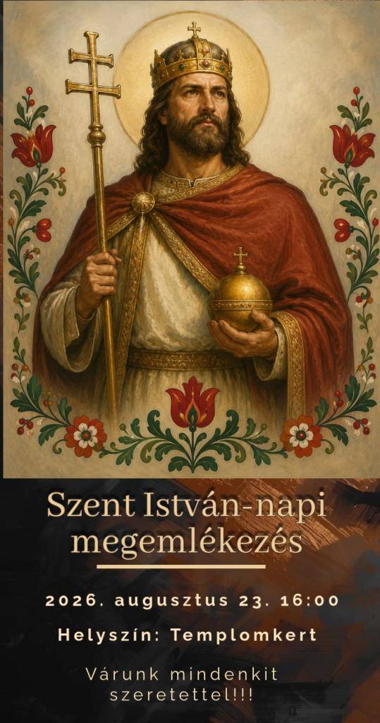 Obec Horne Myto Vás srdečne pozýva na spoločné spomienkové popoludnie, ktoré sa uskutoční v nedeľu 23. augusta 2026 od 16:00 hod. v areáli kostola.
