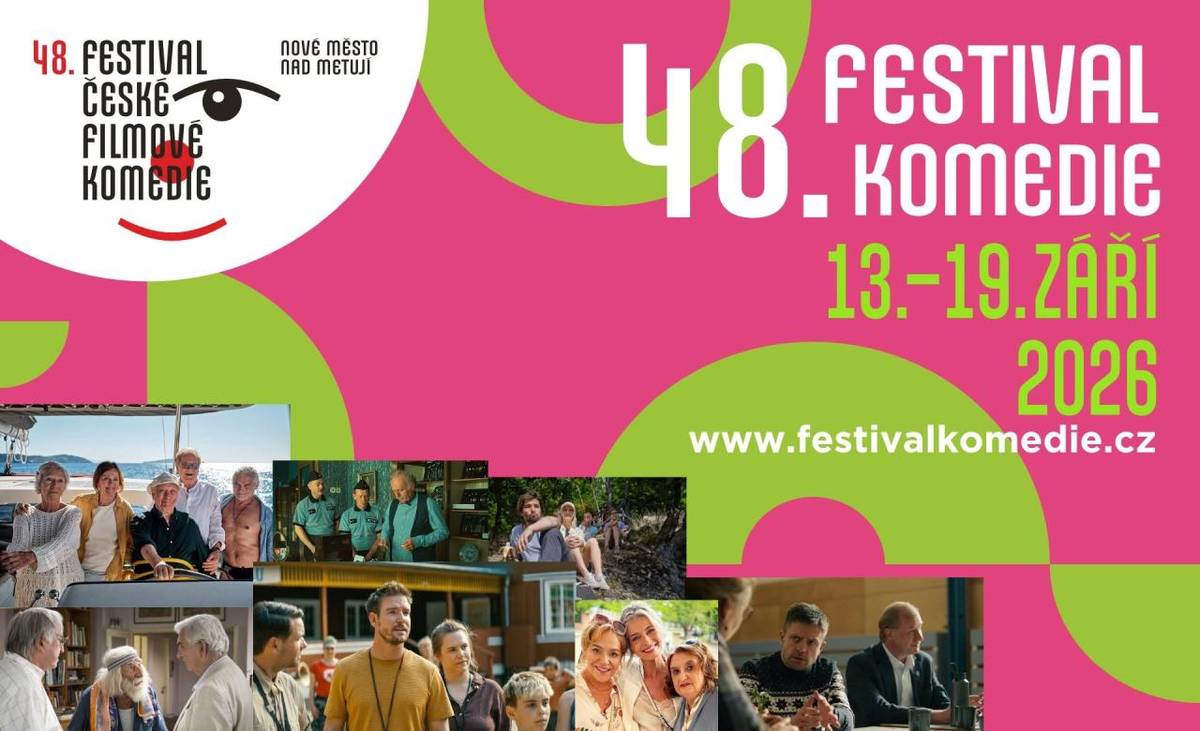 Festival se v Novém Městě nad Metují uskuteční od 13. do 19. září 2026.