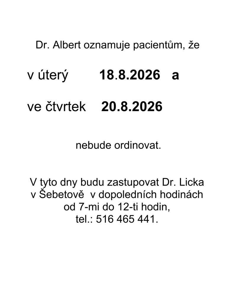 Oznámení