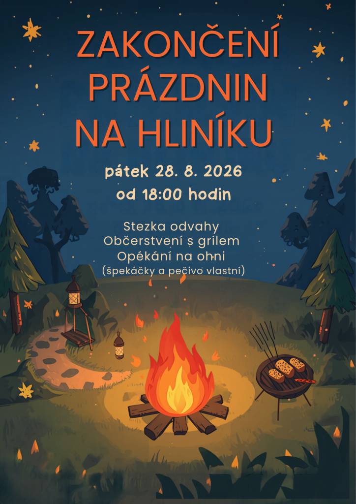 Akce se uskuteční v pátek 28. srpna 2026 od 18:00 hodin na Hliníku