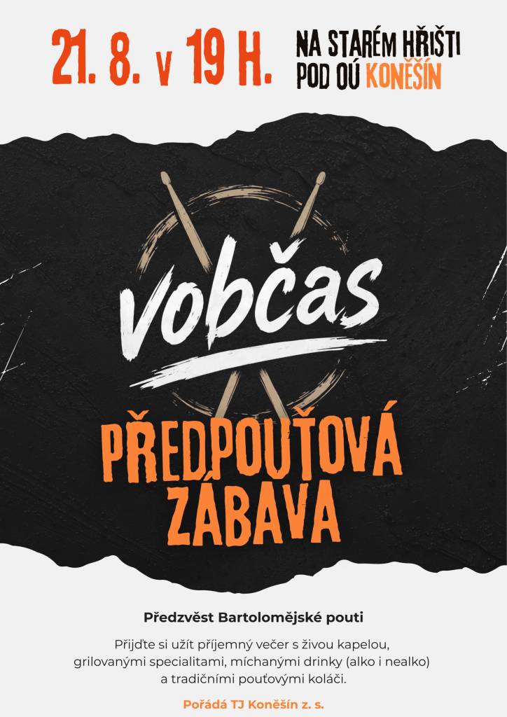 Pořádá TJ Koněší