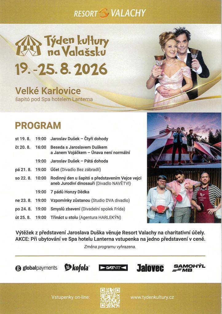 - Týden kultury na Valašsku  - Koncert Karlovského hudebního léta