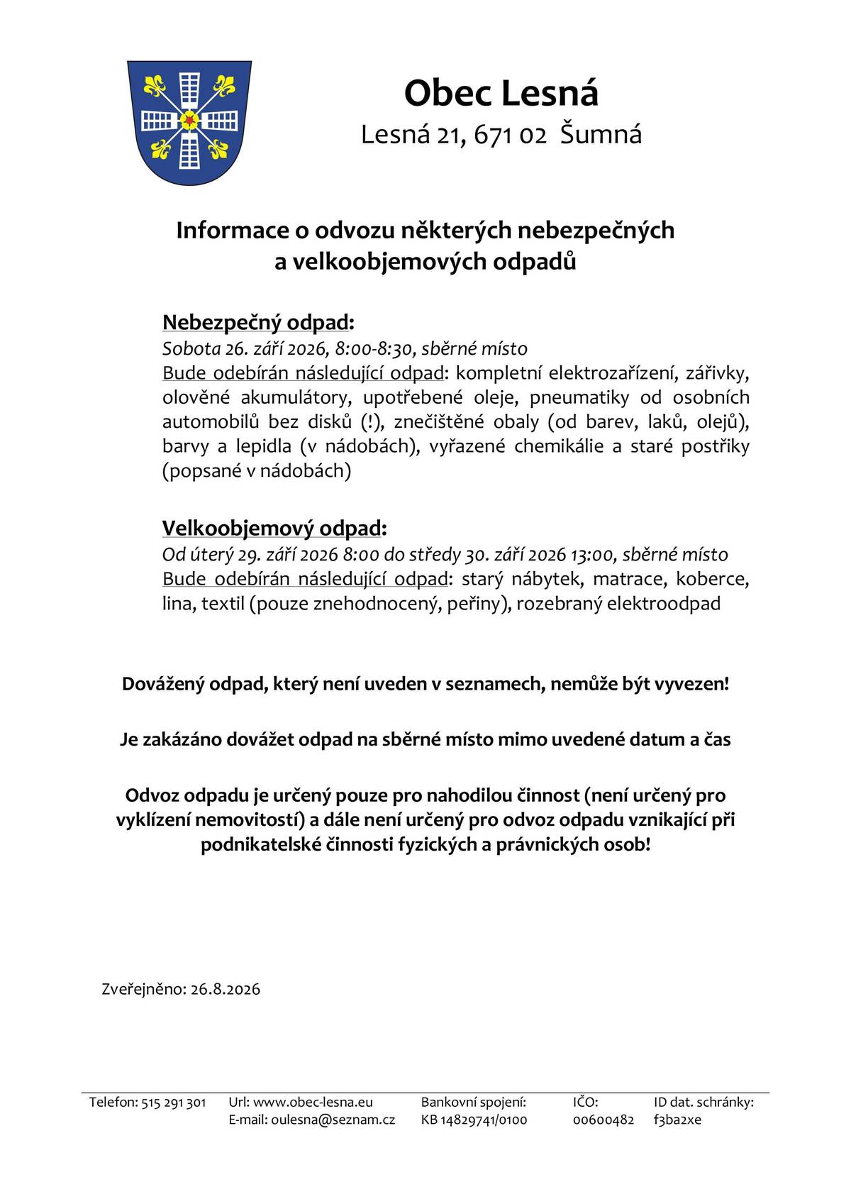 Informace: