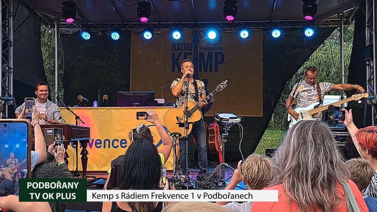 Aktuální videoreportáž z produkce TV OKplus Žatec byla právě zveřejněna na YouTube kanálu města Podbořany. Reportáž je z akce Radiokemp Frekvence 1 v Podbořanech.