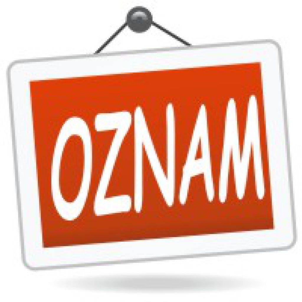 Denné centrum Liptovské Sliače oznamuje seniorom, že v dňoch:    24.08.2026 (pondelok)  27.08.2026 (štvrtok)  28.08.2026 (piatok)  31.08.2026 (pondelok)  01.09.2026 (utorok)  bude ZATVORENÉ z dôvodu čerpania dovolenky.    Vidíme sa opäť 02.09.2026 (streda) na Rozlúčke s letom.  Tešíme sa na Vás!