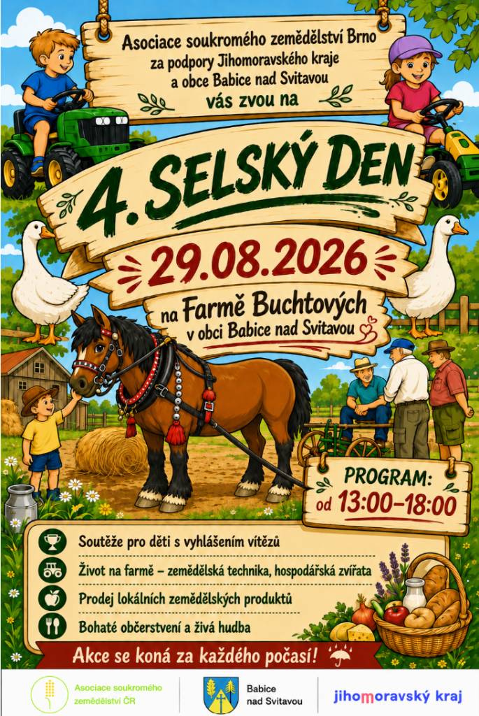 Sobota 29.8.2026