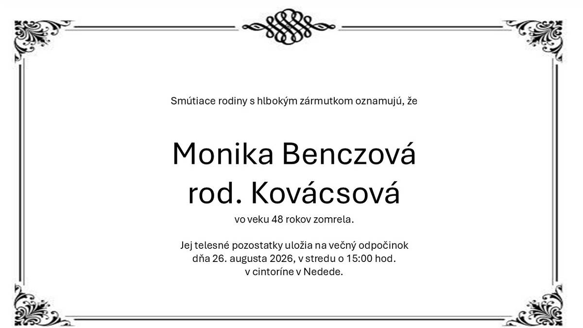 zverejnené so súhlasom rodiny