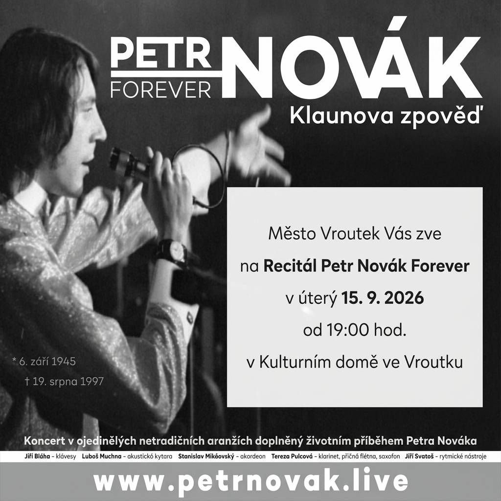 Recitál Petr Novák Forever