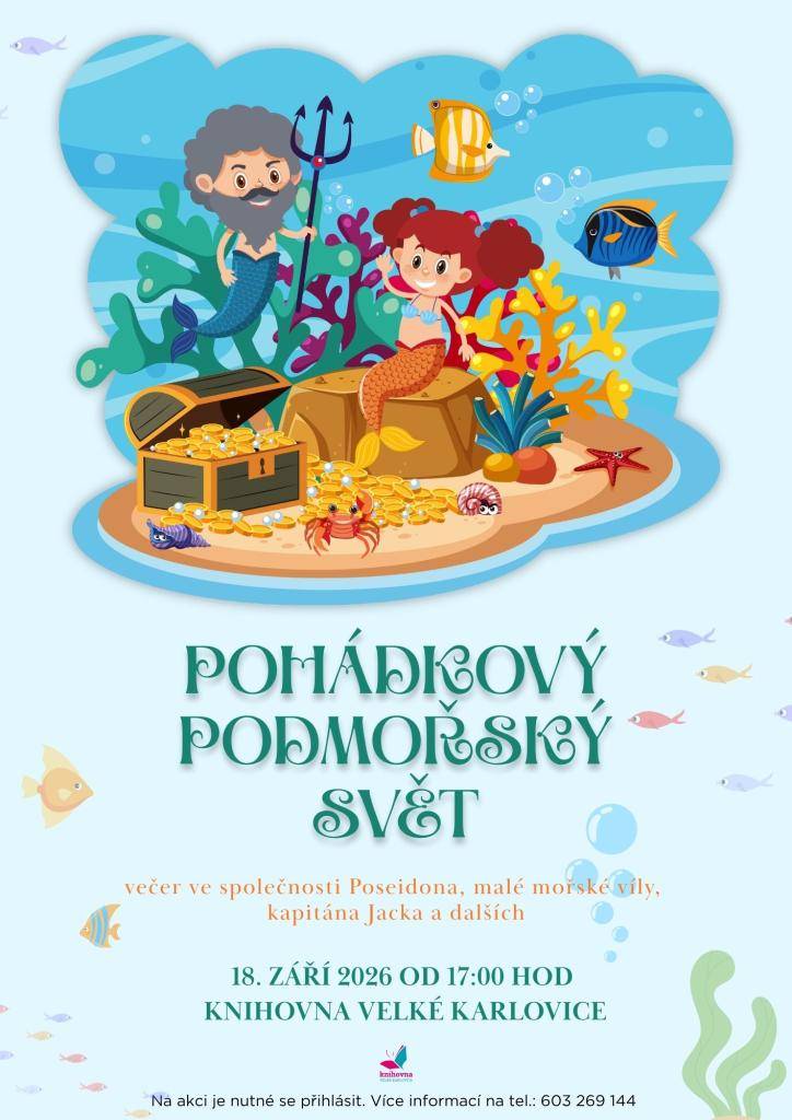 - Prodej drůbeže  - Oznámení MUDr. Karla Zvěřiny  - Nabídka Kominictví Martin Hlaváč  - Akce Pohádkový podmořský svět
