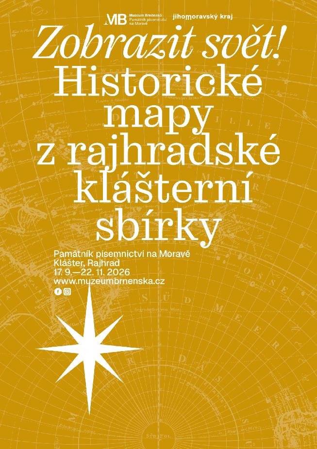 Historické mapy z rajhradské klášterní sbírky