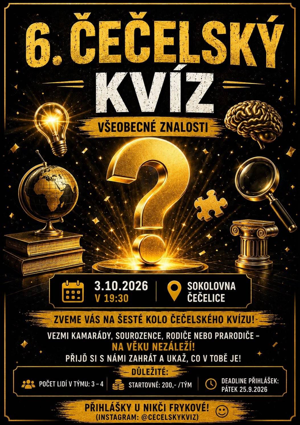 3.10.2026 OD 19:30 SOKOLOVNA ČEČELICE