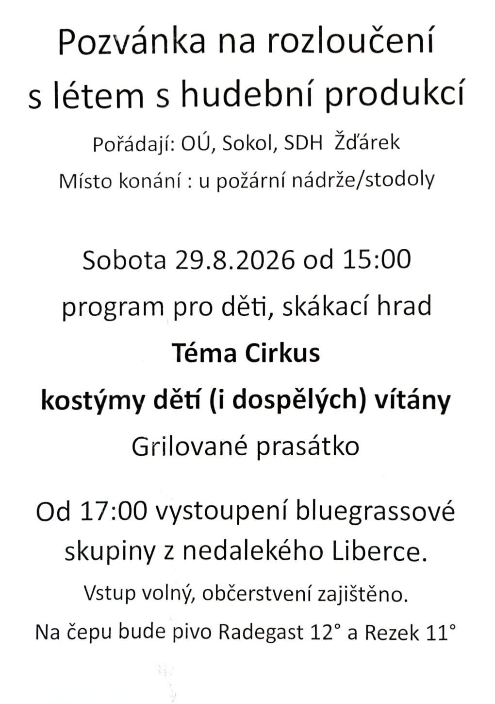 Podrobnosti v příloze.