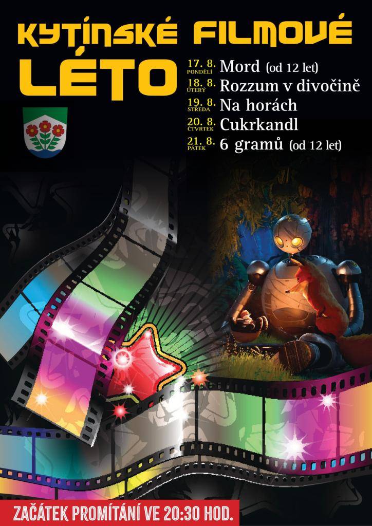Dnešní promítání filmu 6 gramů bude v restauraci Bistro Kytín. Tento film není vhodný pro osoby mladší 12ti let.
