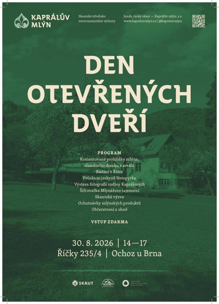 eděle 30.8.2026  14:00 - 17:00 hodi