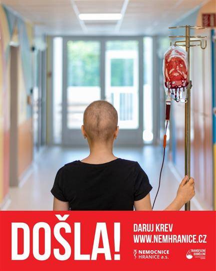 Krev hraje v moderní medicíně nezastupitelnou a stále významnější roli. Není možné ji uměle vyrobit – získat ji lze pouze od dárců. Každý z nás může někdy potřebovat pomoc druhých. Pokud jste zdraví a splňujete podmínky pro darování, můžete ji nabídnout právě vy. Přidáte se mezi dárce?