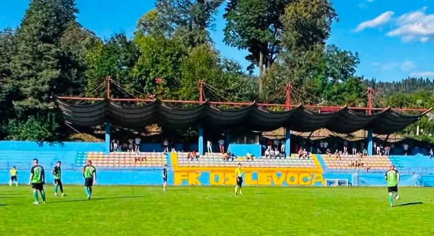 Konečný výsledok futbalu 30.8.2026:  FK LEVOČA - FK NIŽNÝ HRUŠOV 4 : 0
