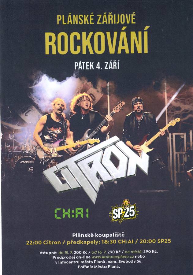Plánské zářijové rockování - Citro