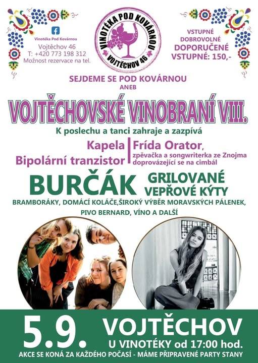 5.9.2026 Vojtěchov