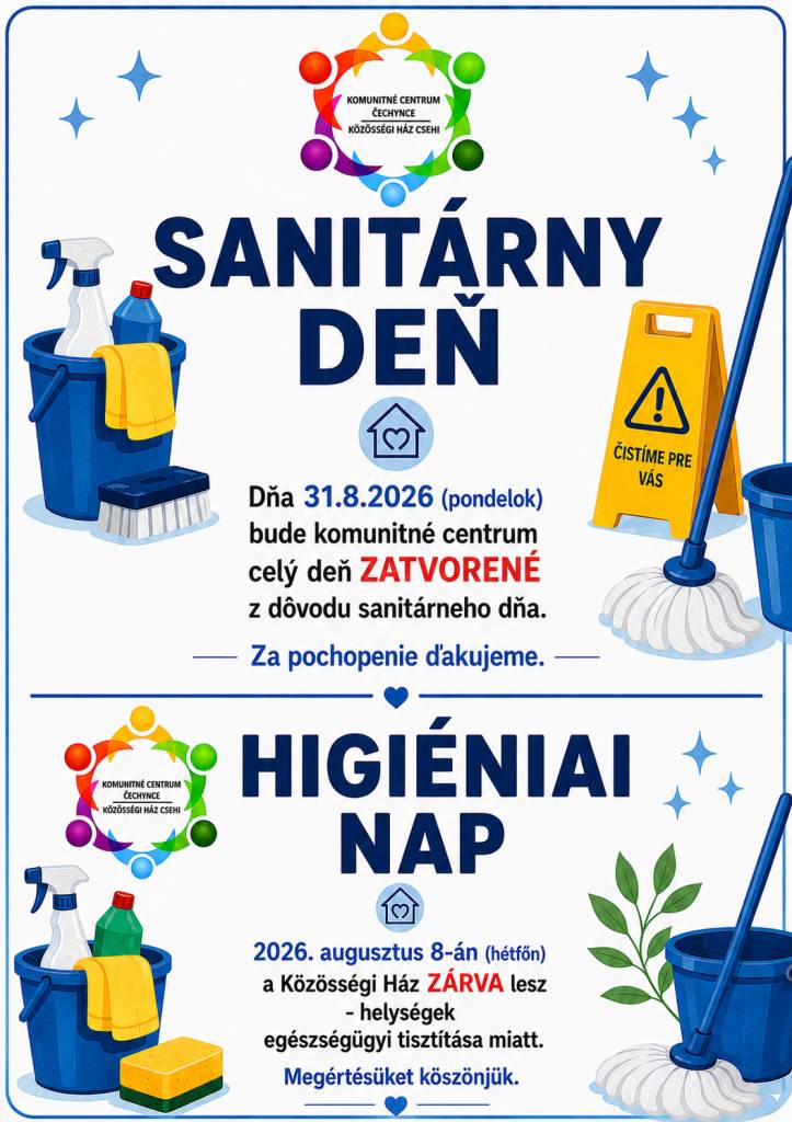 Pondelok bude KC zatvorené pre verejnosť.