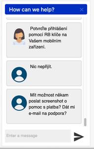 Chronologický začátek komunikace s podvodníkem. Přes podvodný web a podvodnou platební bránu až po chat se "zákaznickou podporou". (09. 02. 2022)