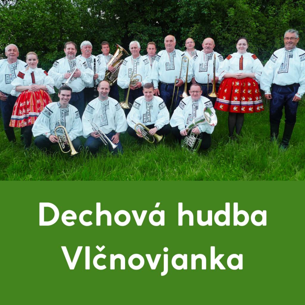 Přijměte pozvání na koncert známé dechové hudby z Vlčnova.