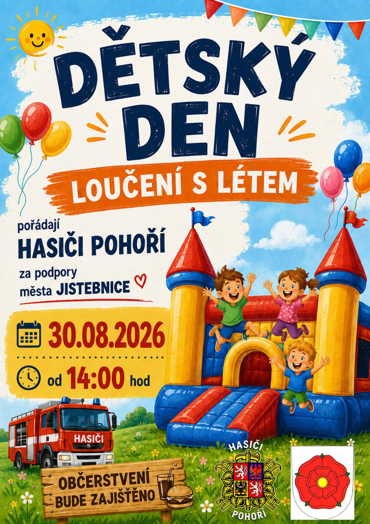 30. srpna 2026 od 14:00 hod. - Domeček Na západě Zvěstoní