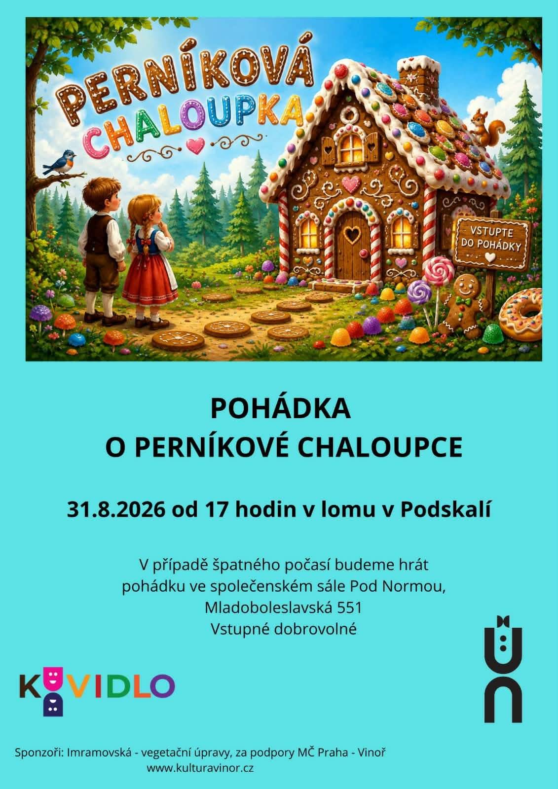 V pondělí 31. 8. se od 17 hodin hraje pohádka O perníkové chaloupce. Pokud bude pěkné počasí, pak v lomu u Obůrek, pokud by pršelo, pak v sále pod Normou.   Ve středu 2. 9. se od 20 hodin ve společenském sále pod Normou koná Listování. Scénické čtení knihy Jak se stát diktátorem.    Čtvrtek 3. 9. od 19.30 se v Hoffmanově dvoře koná Hospodský kvíz. Na akci je potřeba se přihlásit.   V pátek 4. 9. je svoz velkoobjemového odpadu v ulici Bohdanečská. V pátek se také koná Setkání generací. Akce pro celou rodinu: dílničky pro děti, aqua zorbing, občerstvení. Od 15 hodin hraje dechovka, od 16 hodin Michal Nesvadba, od 18 hodin kapela Akce a hudba od osmdesátých let po současnost.