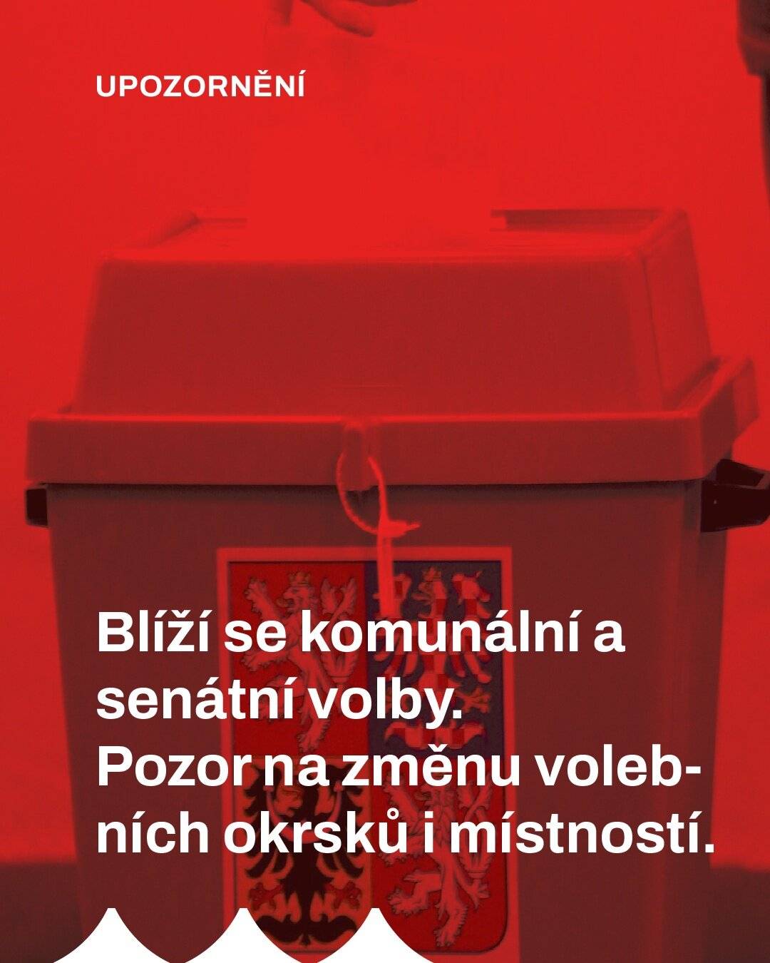Druhý říjnový víkend (9. - 10. října) nás čekají komunální a první kolo senátních voleb. V případě senátních voleb bude poté případné druhé kolo probíhat 16. – 17. října 2026.Letošní volby budou v Tachově ve znamení změn volebních okrsků a tím i některých volebních místností. Před letošními volbami totiž začal platit zákon, který umožnil nápravu některých nelogičností v rozvržení volebních okrsků na území města. Nově vytyčené okrsky např odstraňují velmi kritizovaný nešvar a sice to, že jedna ulice spadala častokrát i do několika okrsků.Se změnou volebních okrsků se pojí i změna některých volebních místností. Přesun se týká hned dvou. O které konkrétně jde a do jaké volební místnosti máte jít volit? Jakým způsobem můžete volit v komunálních volbách? Zjistíte v textu níže.