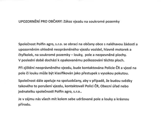 Společnost Polfin agro, s.r.o