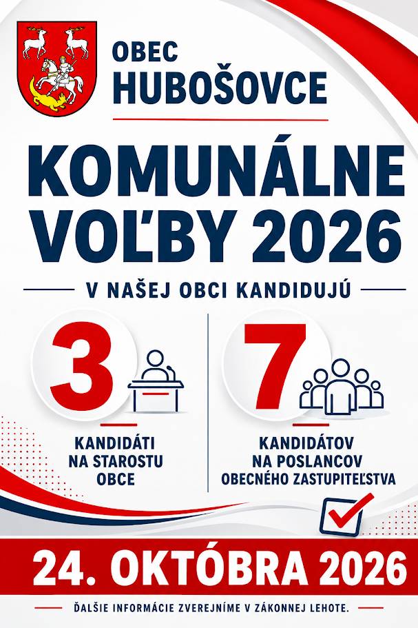 Voľby do orgánov samosprávy obcí 2026