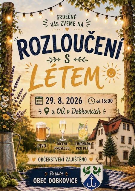 Zítra, 29. 8. 2026, bude mimořádně uzavřena místní komunikace č. 15C v úseku mezi Mateřskou školou a obchodem Na poště, a to v době od 14:30 do 22:00 hodin, z důvodu zajištění bezpečnosti dětí při konání obecní akce.