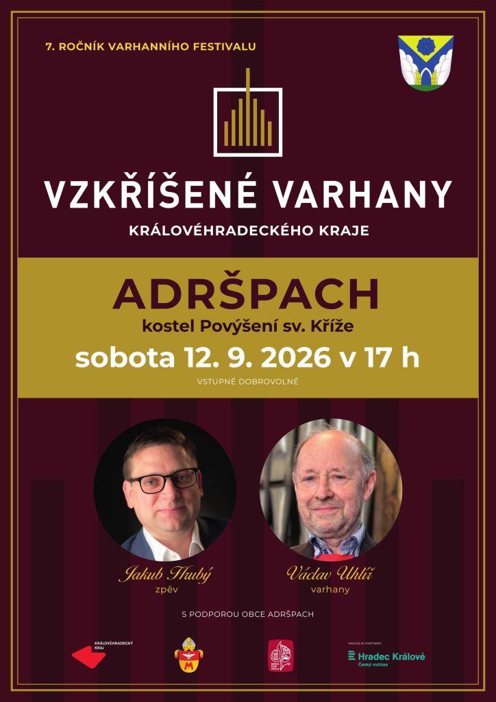 VZŘÍŠENÉ VARHANY 12.9.2026 v 17 hod