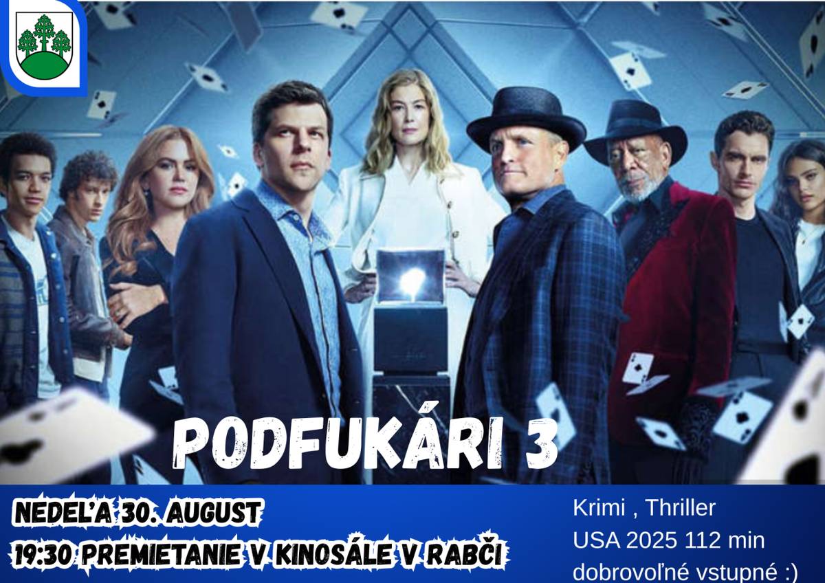 ROZLÚČKA S LETOM V KINOSÁLE V RABČI!