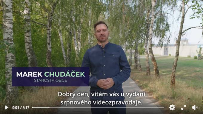 Odkaz na sledování videozpravodaje: Sledujte kliknutím zde.