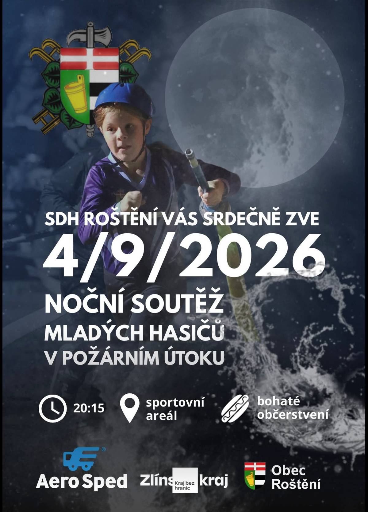 4. 9. 2026 – Noční soutěž v požárním útoku mladých hasičů – Roštění 5. 9. 2026 – Nohejbal – Roštění 5. 9. 2026 – Zvěřinové hody – Prusinovice 5.–6. 9. 2026 – Místní výstava králíků, holubů a drůbeže – Pravčice 8. 9. 2026 – Cvičení pilates s overballem – Rymice 10. 9. 2026 – Pohádky z kufru – Lechotice 12. 9. 2026 – Jankovská traktoriáda – Jankovice 12. 9. 2026 – Dětský karneval – Prusinovice 19. 9. 2026 – SWAP – Ludslavice 19. 9. 2026 – Rymické kotlék – Rymice 19. 9. 2026 – Jankovské zimní olympijské hry – Jankovice 19.–20. 9. 2026 – Místní výstava drobného zvířectva – Míškovice 20. 9. 2026 – Podzimní Žeranovský bazárek – Žeranovice 20. 9. 2026 – Dětský bazárek – Pravčice 24. 9. 2026 – Jak spolu vycházet ve stáří – Žeranovice 30. 9. 2026 – Obezřetný senior – Rymice