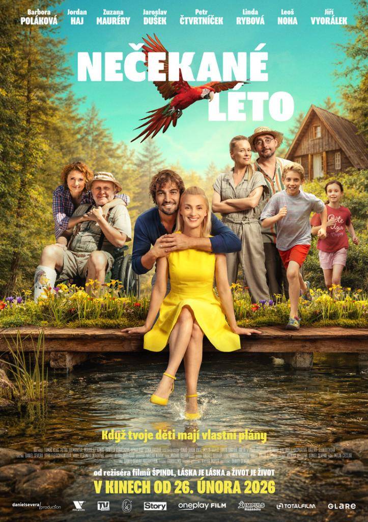 V pátek 4. 9. 2026 od 20 hodin proběhne letní kino pod zastřešením V Klubu. Promítat se bude rodinná česká komedie Nečekané léto - vhodné pro všechny věkové skupiny.  Občerstvení zajištěno.