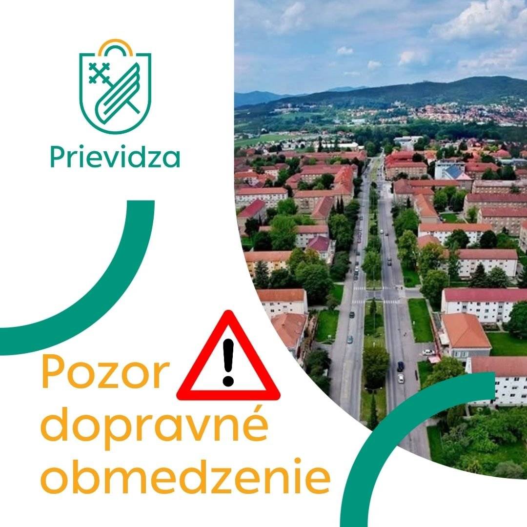 Prípravy na 40. ročník Baníckeho jarmoku vstupujú do záverečnej fázy. Upozorňujeme vodičov, že už dnes, 3. septembra, od 18.00 h dôjde k úplným uzáverám ulíc na sídlisku Píly. 🚫 Ulica M. R. Štefánika bude uzatvorená od križovatky pri supermarkete LIDL (Mierové námestie) po križovatku s Ulicou S. Chalupku. 🚫 Ulica S. Chalupku bude uzatvorená v priestore križovatky s Ulicou M. R. Štefánika. 🙏 Ďakujeme za trpezlivosť a porozumenie.