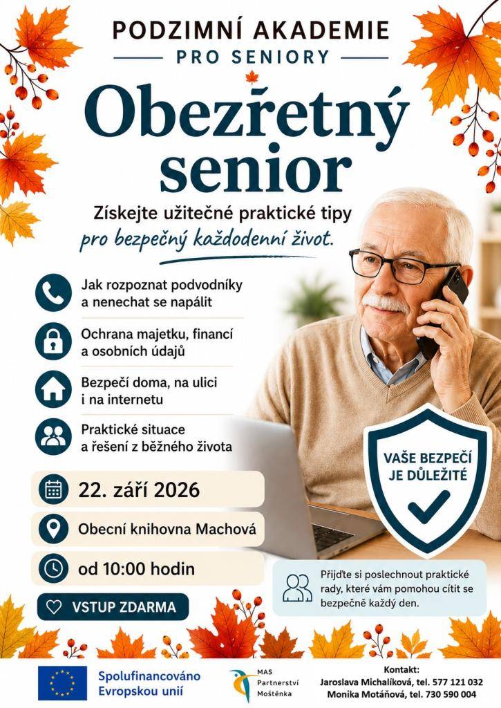 Festival zdravého stárnutí, nabízí zajímavá setkání, praktické rady, inspiraci i trochu společného povídání.