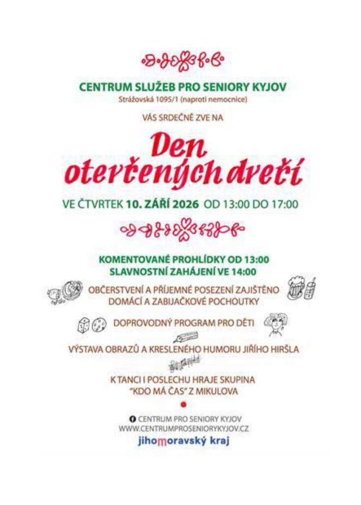10.9. v čase 13:00 - 17:00 hod.