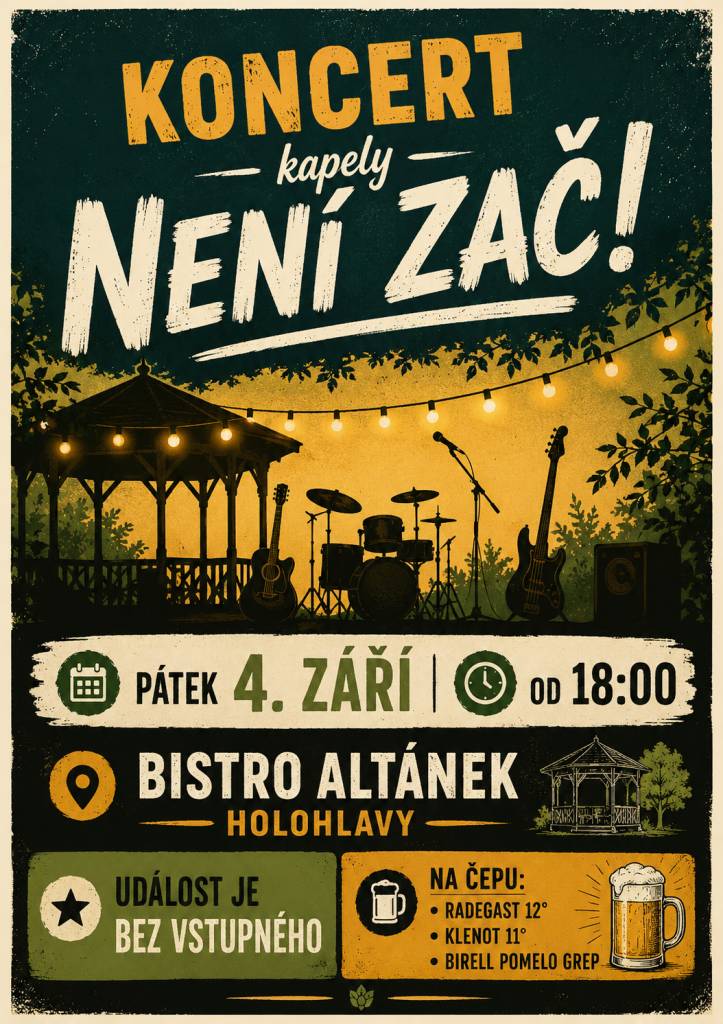 Informace naleznete v přiloženém plakátu.  Doba ukončení akce je orientační.