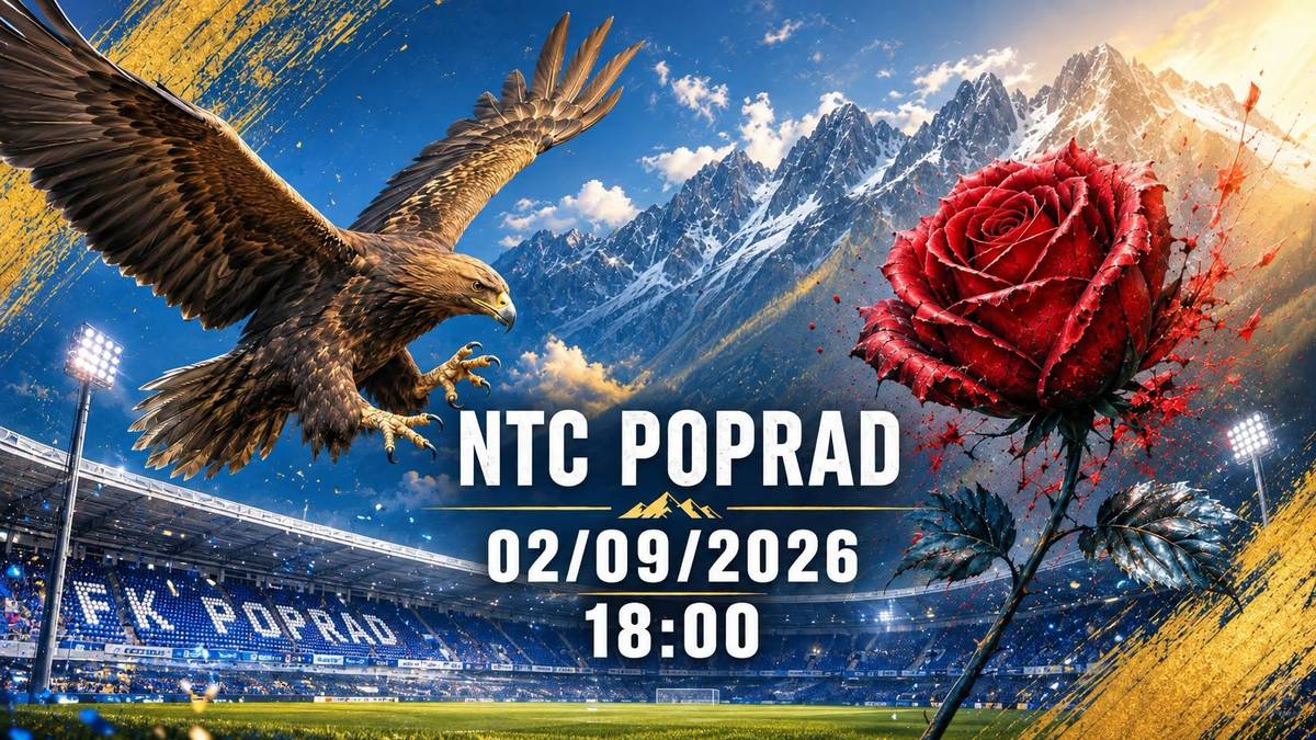 🦅Popradskí futbalisti odohrajú zápas 3. kolo Slovnaft Cupu na domácom ihrisku NTC Poprad už dnes - v stredu 2. septembra o 18. hodine proti účastníkovi Niké ligy – MFK Ružomberok. 💥Nielen futbalisti FK Poprad, ale aj ich fanúšikovia sa majú na čo tešiť. Chystá sa veľký futbalový sviatok v NTC. 👌Popradčania sa dostali do 3. kola Slovnaft Cup-u a ich súperom bude už dnes - v stredu 2. septembra o 18. hodine tím z najvyššej futbalovej súťaže - MFK Ružomberok. 👨👩👧👦Popradský klub pripravuje večer plný nezabudnuteľných zážitkov a futbalovej i nefutbalovej zábavy pre celé rodiny. 👉Nebude chýbať obľúbená Pepe Fanzóna so skákacími hradmi, tombola i polčasová súťaž a po novom už aj stánok s klubovými doplnkami pre malých aj veľkých. 🎓FK Poprad spúšťa Školskú tribúnu. Registrácia a vstup pre deti s rodičmi je zdarma. Ste zvedaví, ako to dopadne? Prídete sa pozrieť? 😉